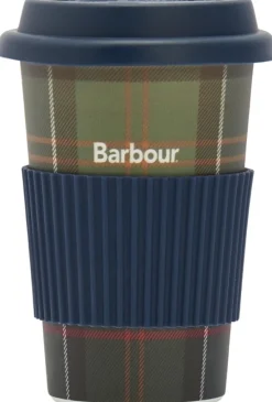 Barbour Reusable Tartan Travel Mug Matkamuki, Classic Tartan
