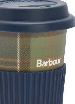 Barbour Reusable Tartan Travel Mug Matkamuki, Classic Tartan
