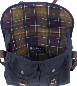 Barbour Wax Leather Tarras -Laukku