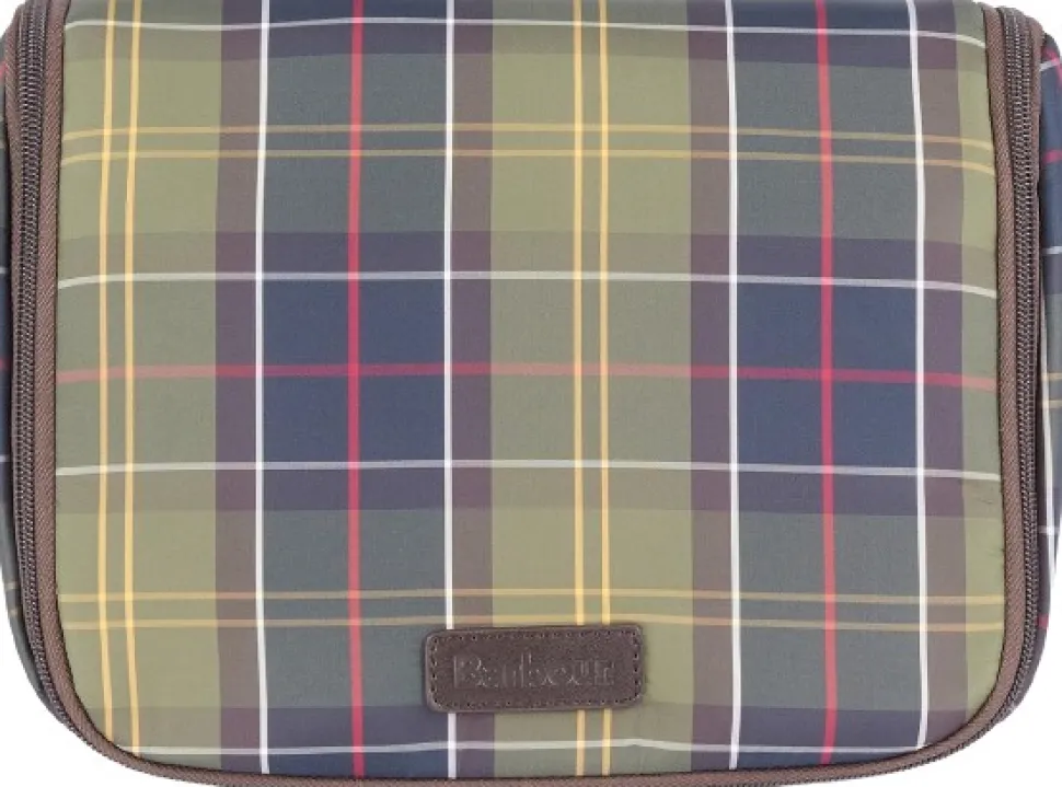 Barbour Wetherham Hanging Washbag Toilettilaukku, Classic Tartan