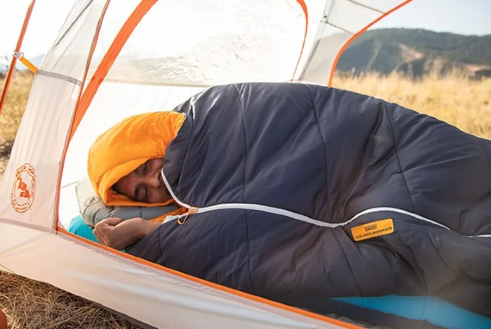 Big Agnes Sidewinder Sl 35 650 Downtek Naisten Makuupussi, Petite, Sininen