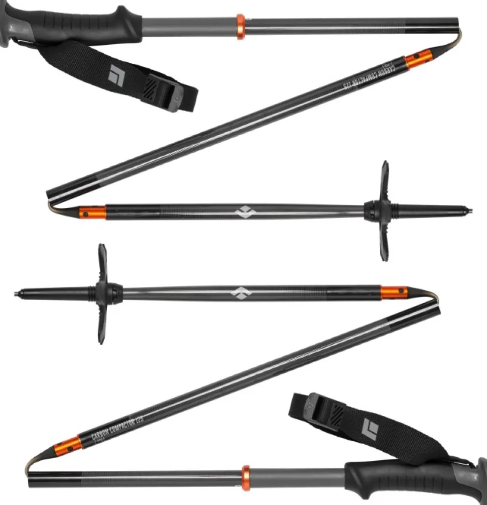 Black Diamond Carbon Compactor Ski Poles Hiilikuitusauvat