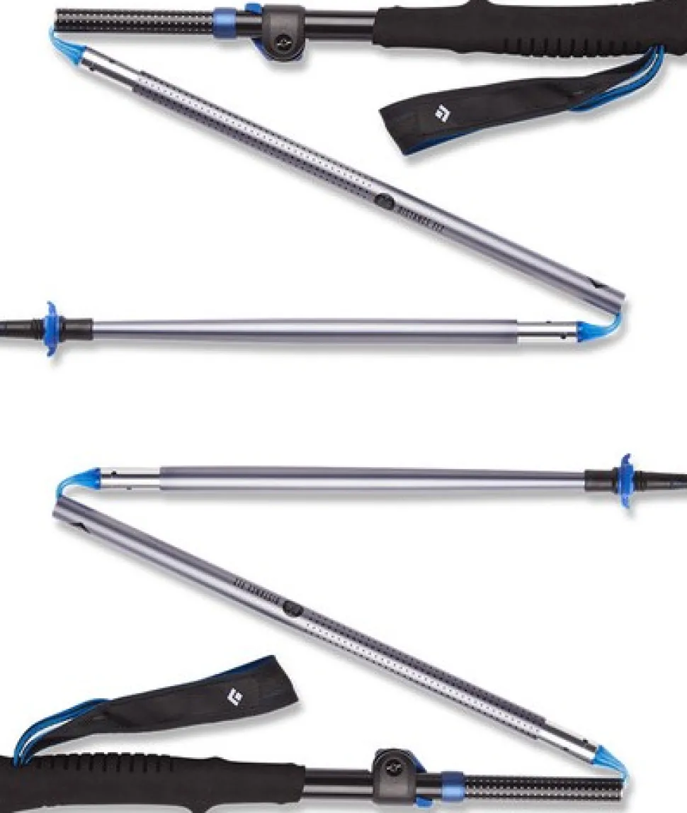 Black Diamond Distance Flz Poles Pewter Vaellussauvat