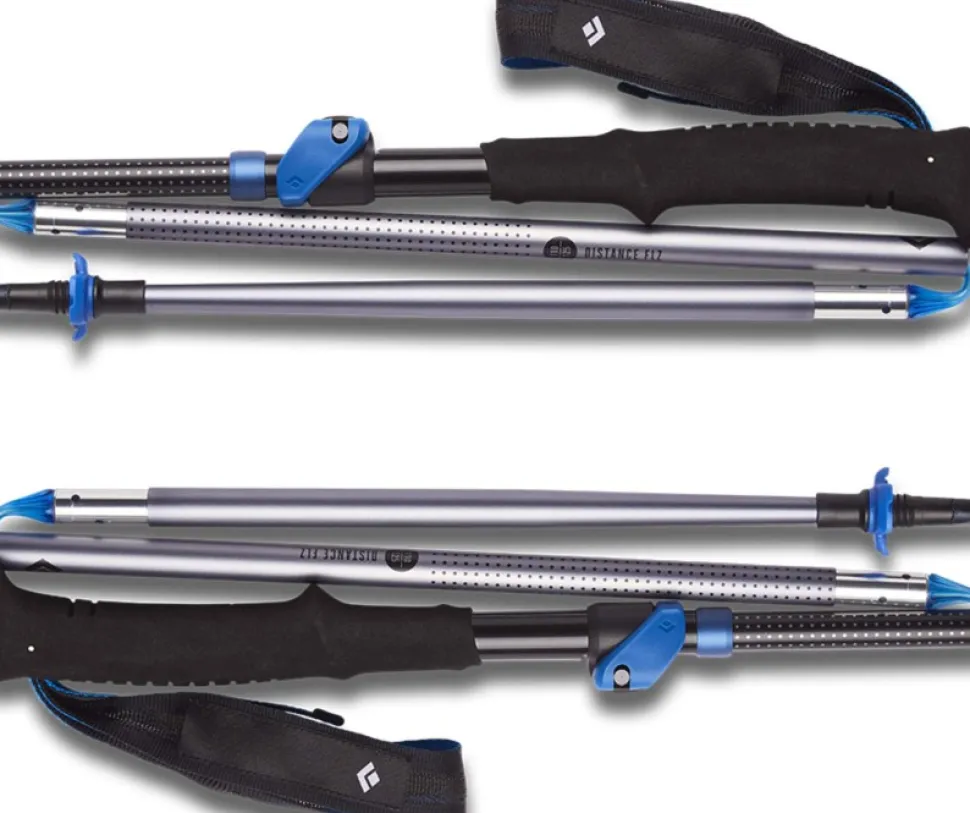 Black Diamond Distance Flz Poles Pewter Vaellussauvat