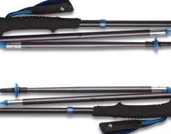 Black Diamond Distance Z-Poles Pewter Kokoontaitettavat Vaellussauvat