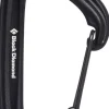 Black Diamond Litewire Karabiinihaka, Musta