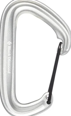 Black Diamond Litewire Karabiinihaka, Vaaleanharmaa