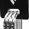 Black Diamond Oval Keylock Klassinen Karbiini, 3 Kpl