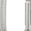 Black Diamond Oval Keylock Carabiner Klassinen Karbiini, Hopea