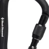 Black Diamond Rocklock Screwgate Carabiner Black -Lukittava Ruuvikarbiini