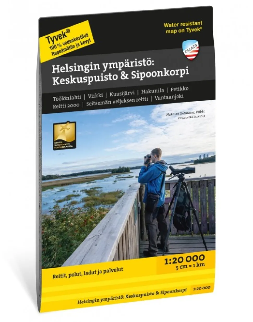 Calazo Helsingin Ymparisto: Keskuspuisto & Sipoonkorpi 1:20 000