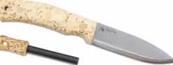 Casstrom No.10 Swedish Forest Knife Sandvik 14C28N Puukko Kipinaraudalla, Masur/Scandi