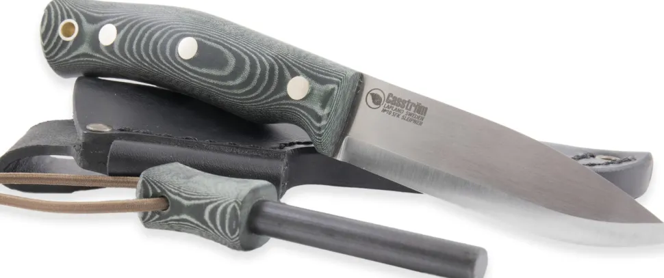 Casstrom No.10 Swedish Forest Knife Sleipner Puukko Kipinaraudalla, Micarta/Scandi