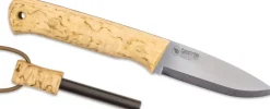 Casstrom Woodsman Sleipner Puukko Kipinaraudalla, Masur/Scandi