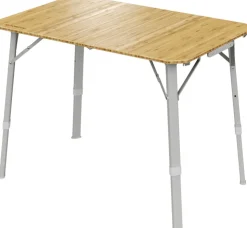 Dometic Compact Camp Table Bamboo Taitettava Retkipoyta