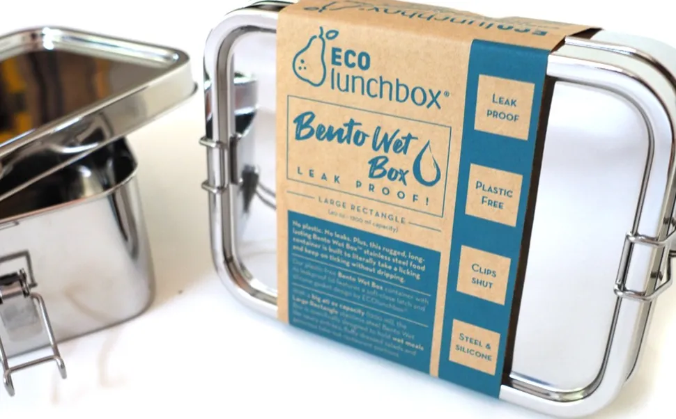 Ecolunchbox Bento Wet Box Rectangle Evaslaatikko