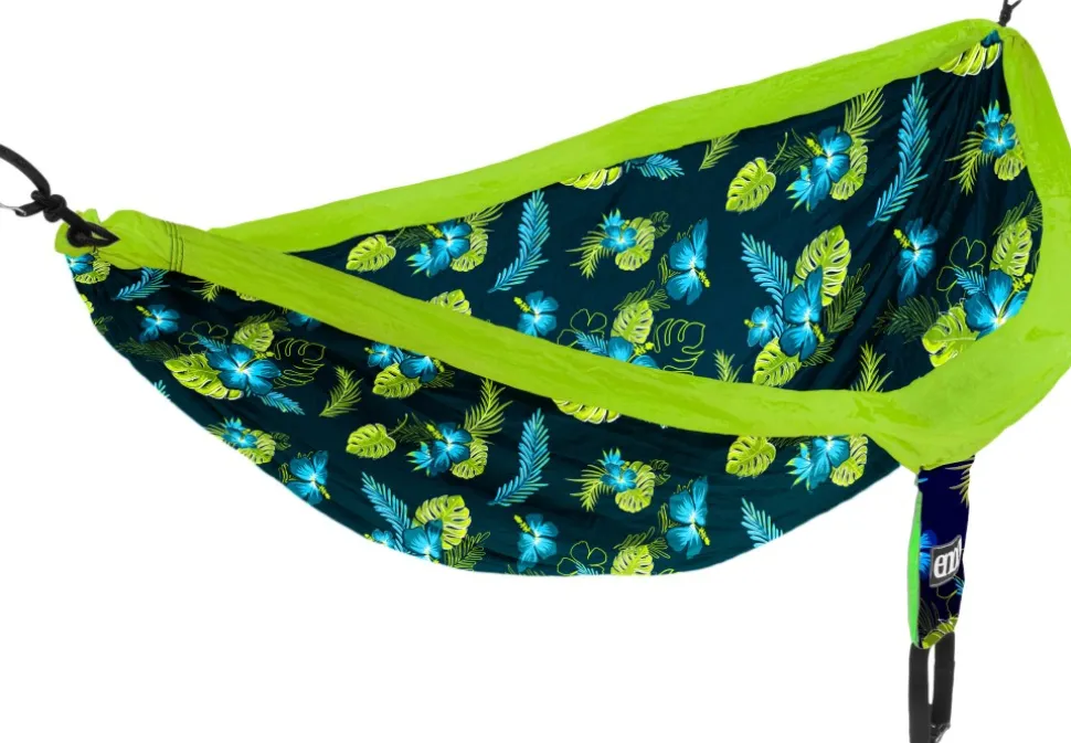 Eno Hammock Doublenest Print Aloha Green