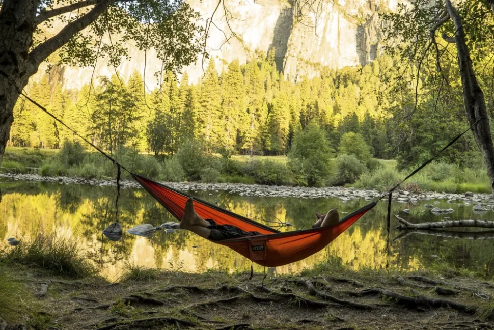 Eno Hammock Doublenest Print Aloha Green