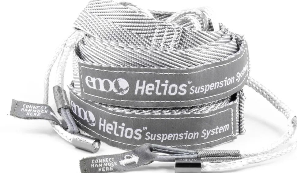 Eno Helios Ultralight Suspension System Kiinnitysjarjestelma Riippumatolle, Harmaa, 2,46 M