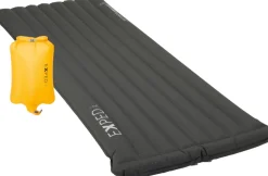 Exped Dura 8R L Wide -40 °C Downmat Untuvaeristeinen Makuualusta, Charcoal