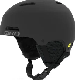 Giro Crue Mips Lasten Ja Nuorten Laskettelukypara, Musta Matta