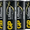 Gp Litiumparisto Cr123A, 4 Kpl
