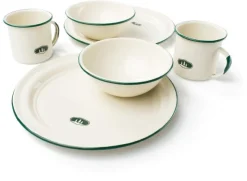 Gsi Deluxe Enamelware Bowl, Cream