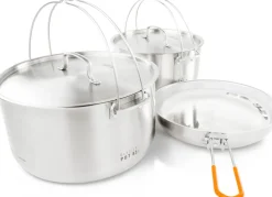 Gsi Glacier Stainless Troop Cookset Retkikeittiösetti