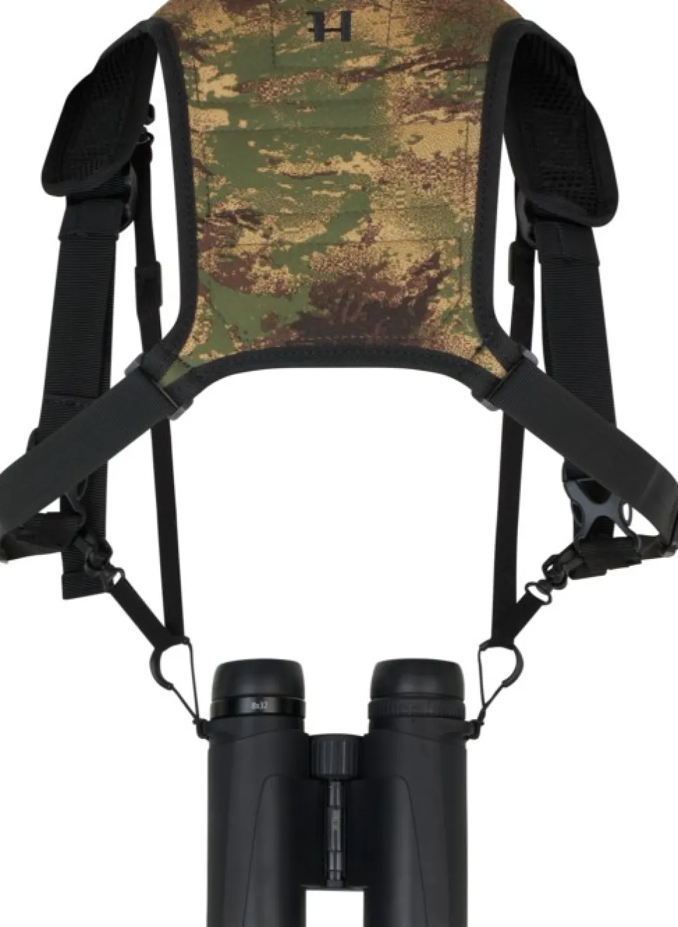 Harkila Deer Stalker Camo Bino Strap Kiikarin Kantolaukku Valjailla, Axis Msp®Forest