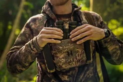 Harkila Deer Stalker Camo Bino Strap Kiikarin Kantolaukku Valjailla, Axis Msp®Forest