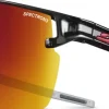 Julbo Outline Shiny Translucent Aurinkolasit Spectron 3, Musta/Punainen