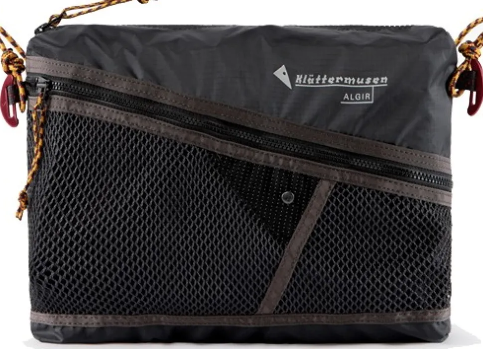 Klattermusen Algir Accessory Bag Tarvikelaukku, Large, Musta