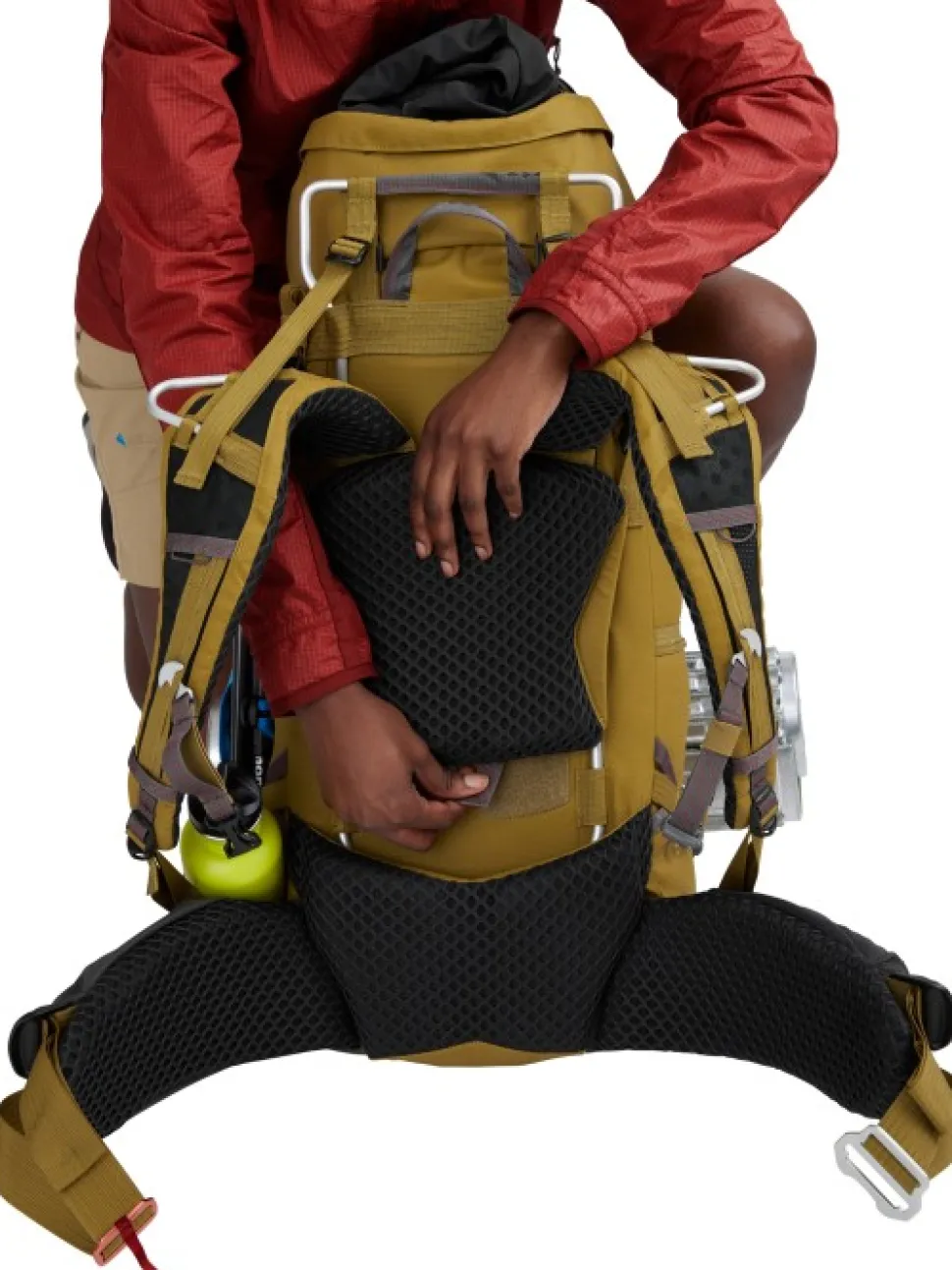 Klattermusen Bergelmer Backpack Paivareppu, 30L, Ruskeakeltainen