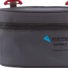 Klattermusen Hipbelt Pocket 2.0 Lisatasku, Tummanharmaa