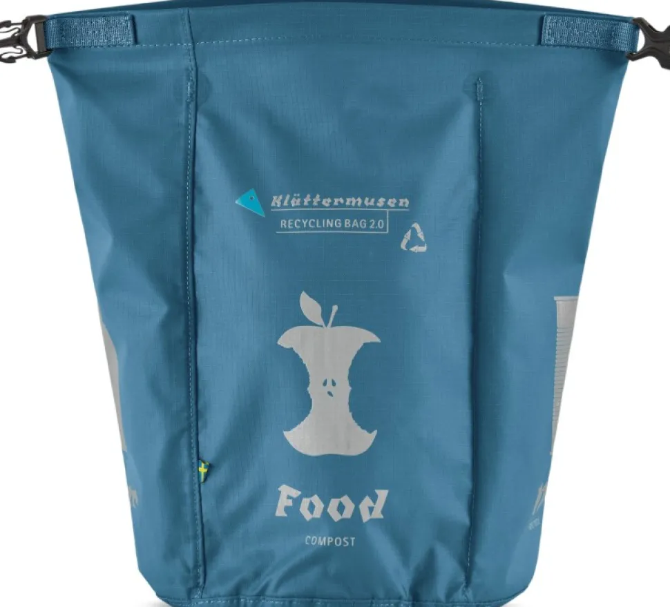 Klattermusen Recycling Bag 2.0 Kestoroskapussi, Vaaleansininen