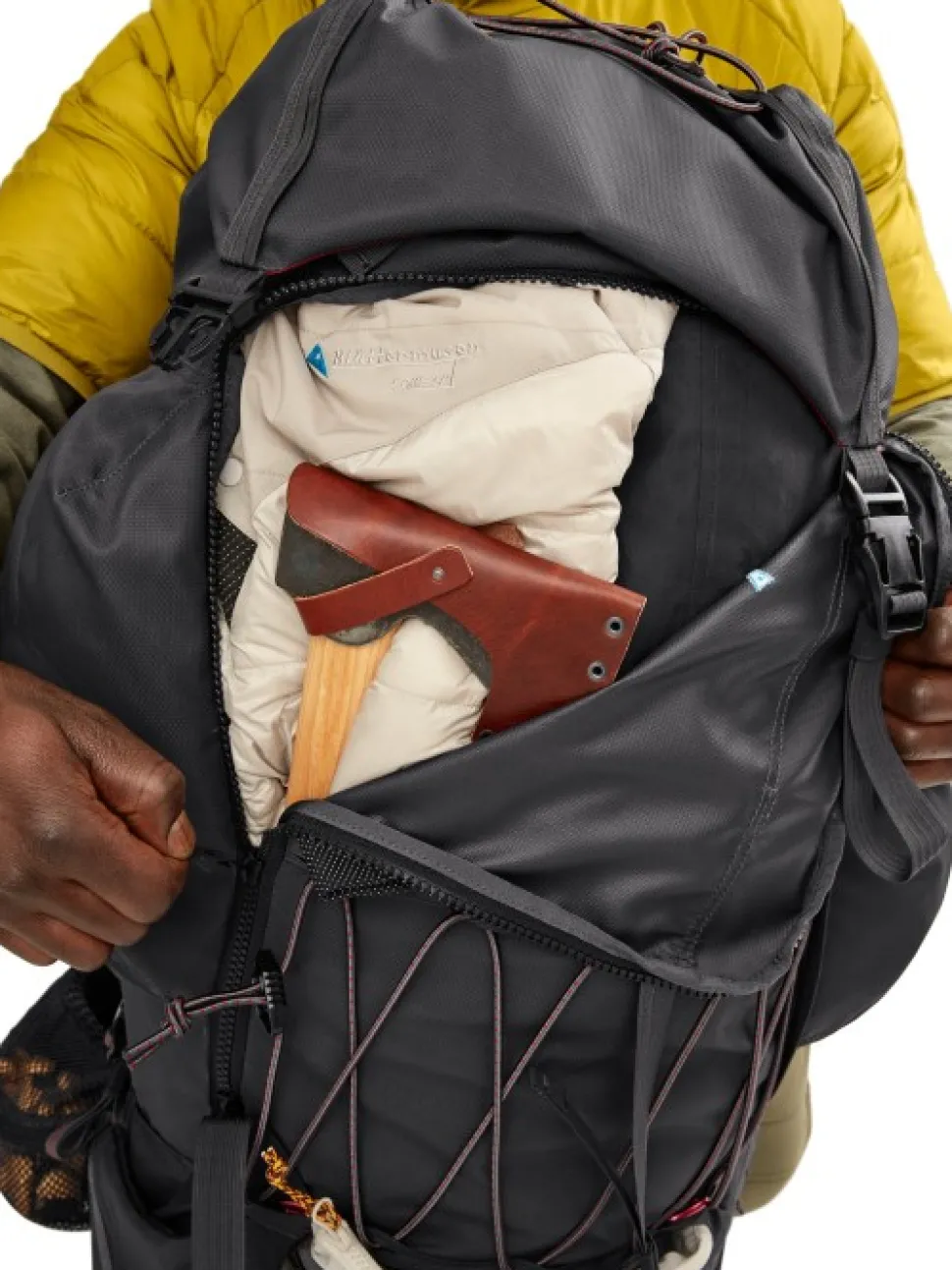 Klattermusen Ymer Rinkka, 75L 15L, Raven