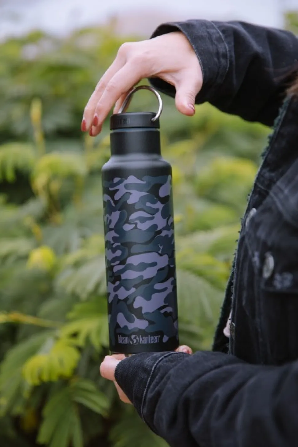 Klean Kanteen Insulated Classic Juomapullo, 592 Ml, Black Camo