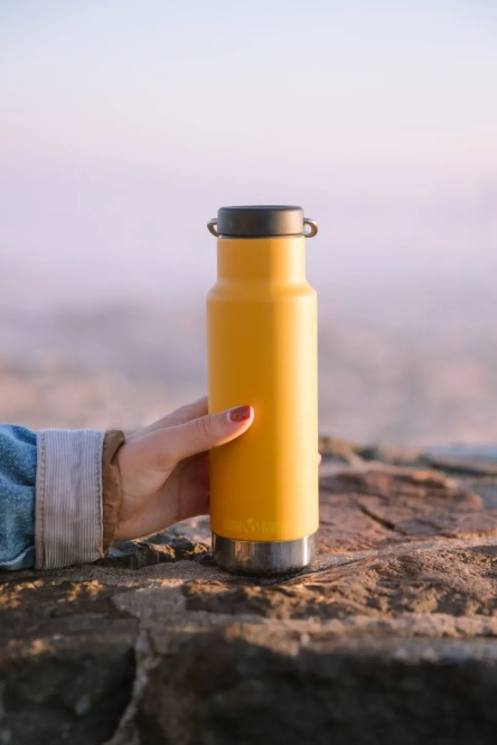 Klean Kanteen Insulated Classic Narrow Juomapullo, 355 Ml, Keltainen