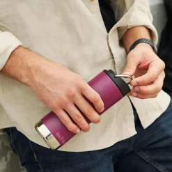 Klean Kanteen Tkwide 473Ml With Wide Cafe Cap Brushed Stainless