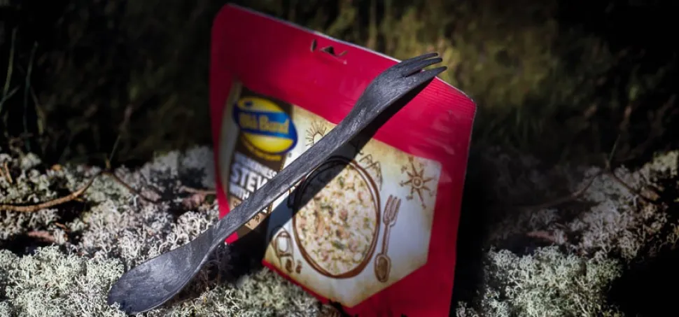 Kupilka Kupilka Spork 225 Eraruokailuvaline, Musta