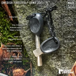 Light My Fire Firesteel Bio Army Rusty Orange