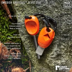 Light My Fire Firesteel Bio Scout Hazy Blue