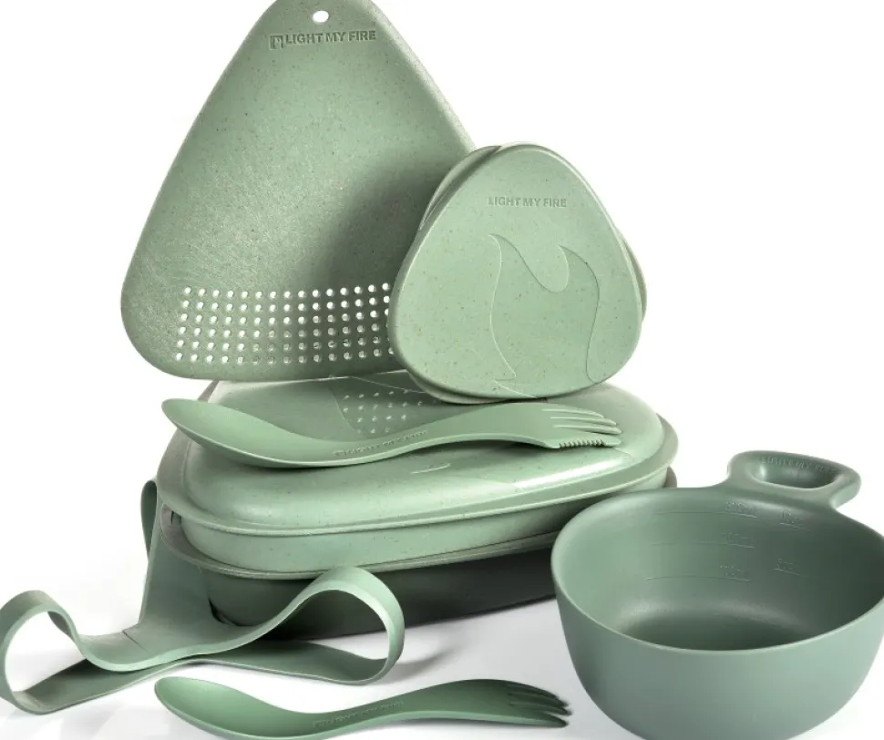 Light My Fire Outdoor Mealkit Bio Astiasarja, Sandy Green