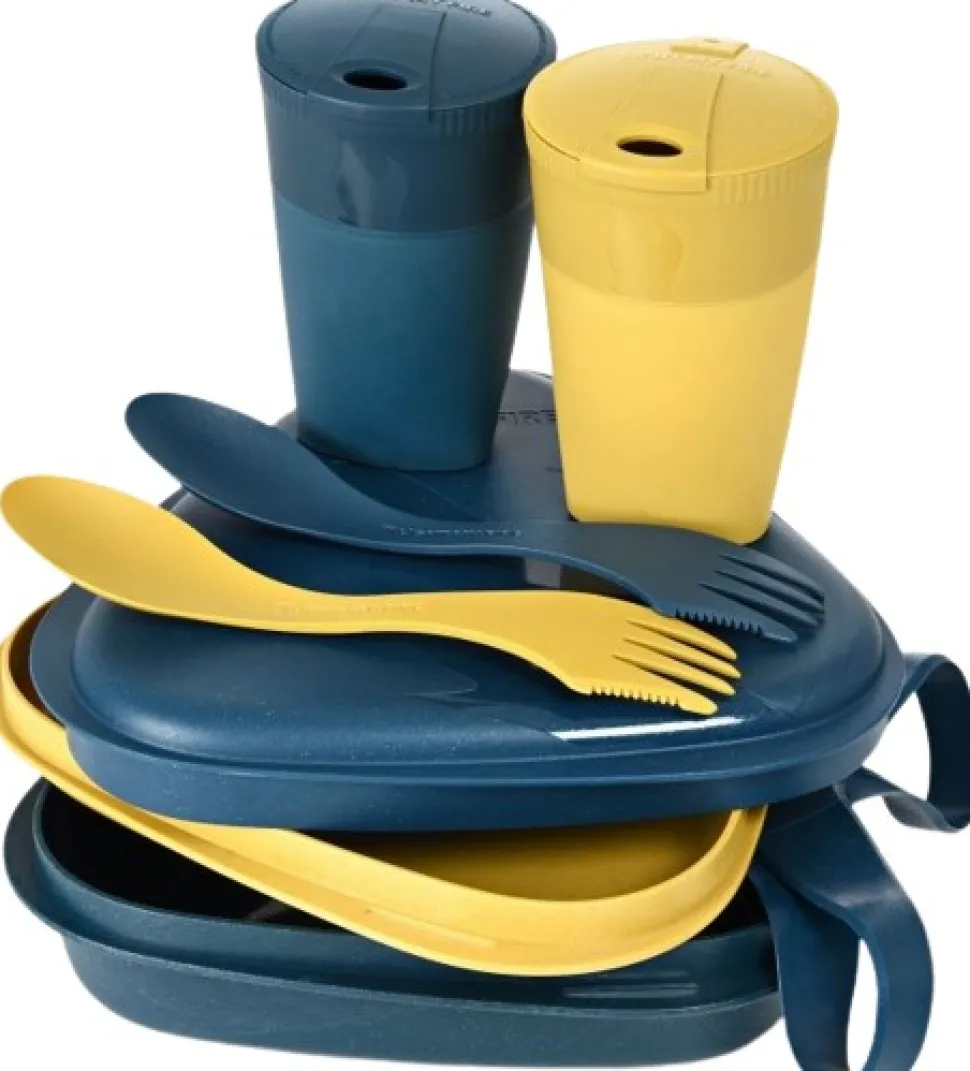 Light My Fire Pack´N Eat Kit Bio For 2 Musty Yellow / Hazy Blue