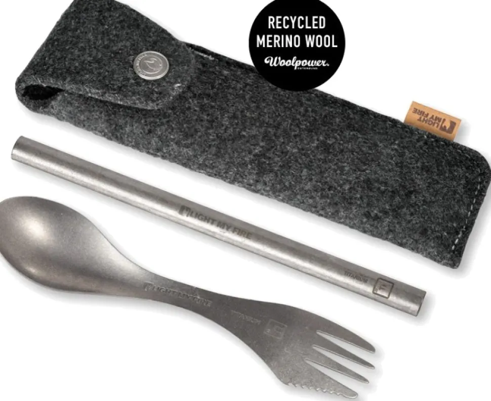 Light My Fire Titanium Spork Ja Kestopilli