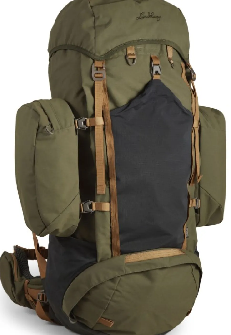Lundhags Saruk Expedition 110+10 L Regular Long Rinkka, Maastonvihrea