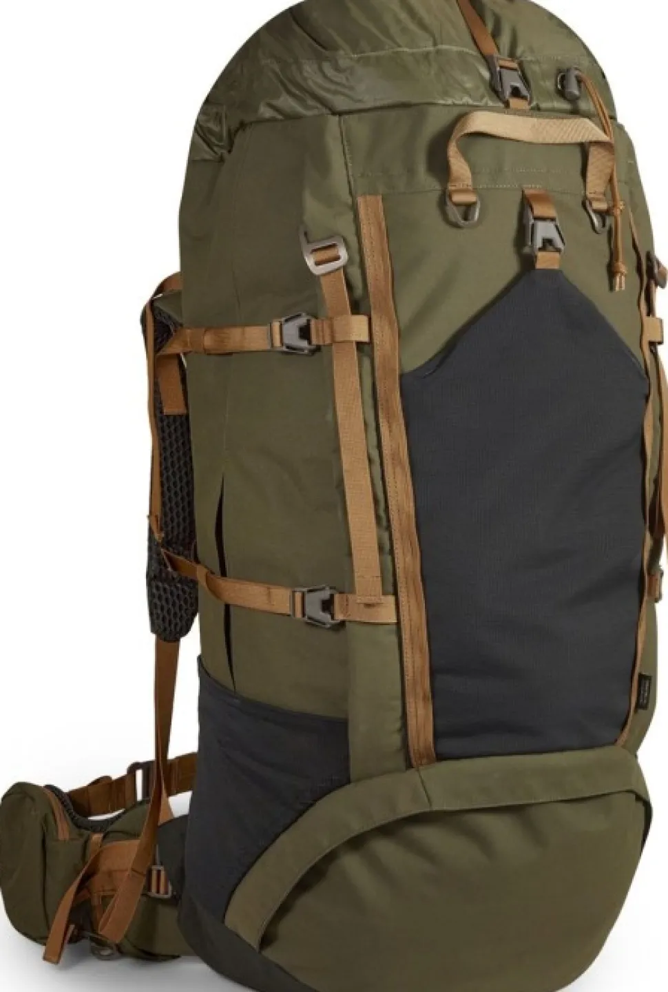 Lundhags Saruk Pro 60 L Regular Short Rinkka, Maastonvihrea