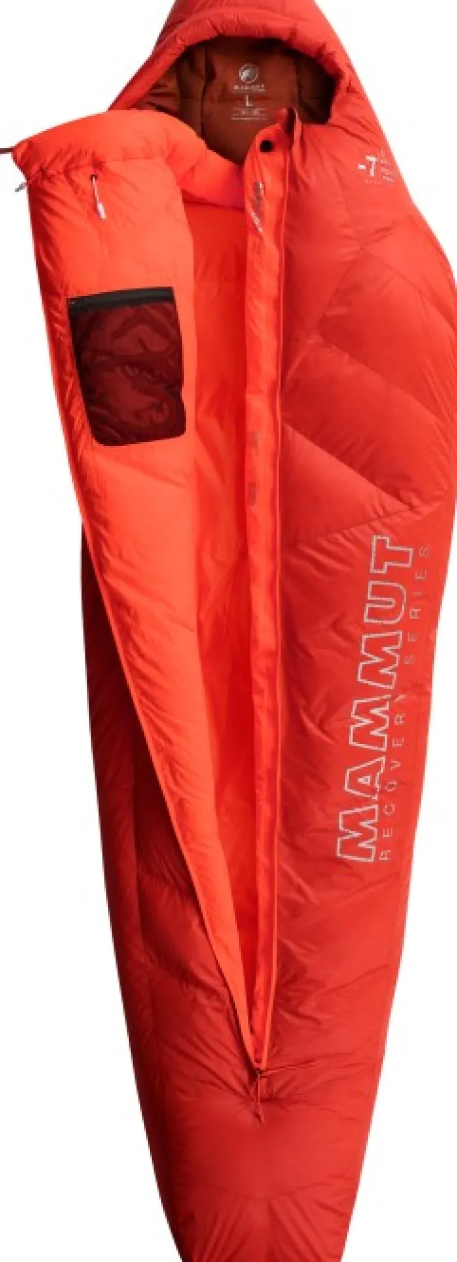 Mammut Perform Down Bag Long -7°C Safety Orange Unisex