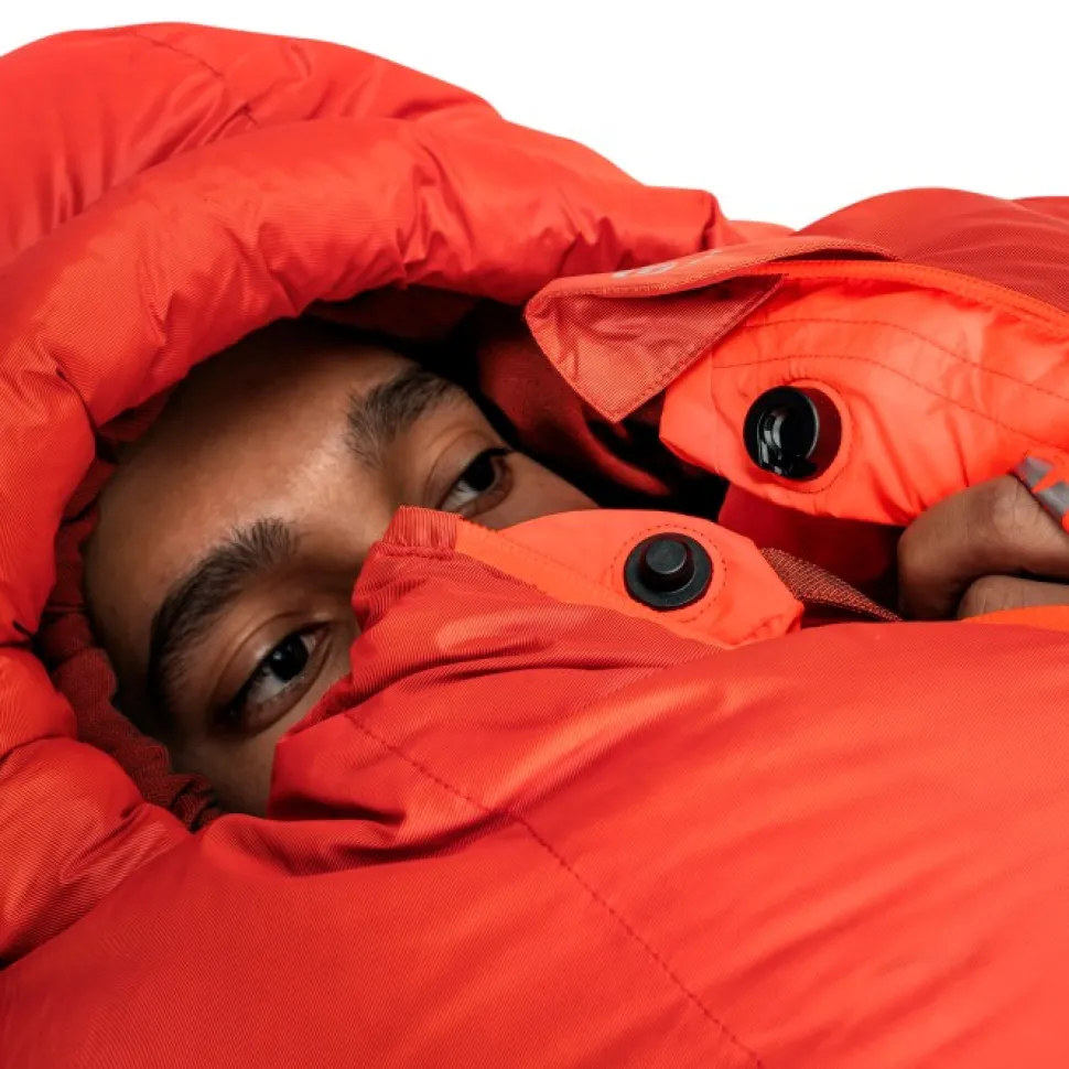 Mammut Perform Down Bag Long -7°C Safety Orange Unisex