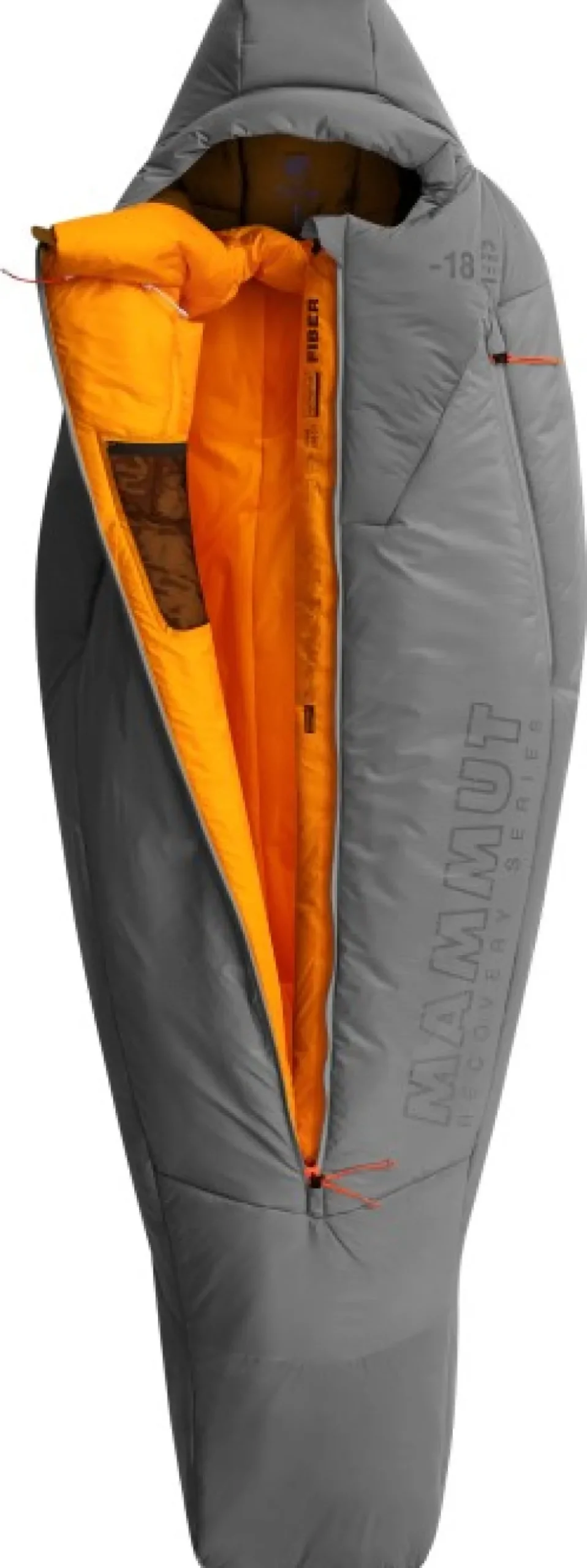 Mammut Protect -Makuupussi Max. 195Cm, -18°C (Titanium)